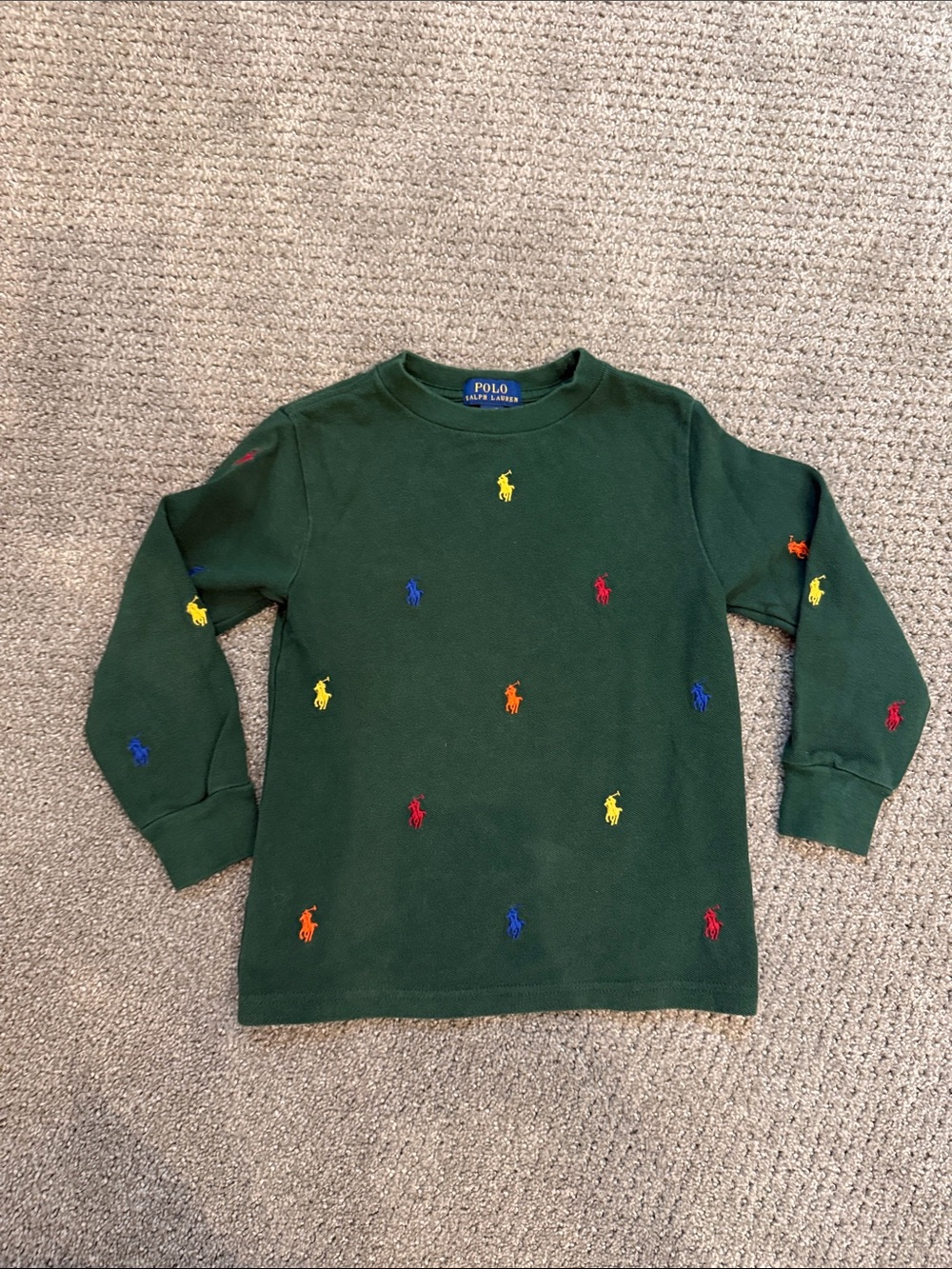 Polo by Ralph Lauren Dark Green Long-Sleeve